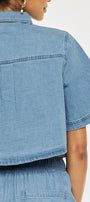 Alannah Cropped Shirt - Official Kancan USA