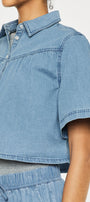 Alannah Cropped Shirt - Official Kancan USA