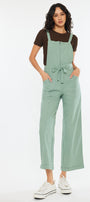 Maggie Cropped Wide Overalls - Official Kancan USA