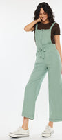 Maggie Cropped Wide Overalls - Official Kancan USA