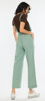 Maggie Cropped Wide Overalls - Official Kancan USA