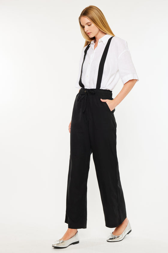 Christy Ultra High Rise Linen Paperbag Wide Pants - Official Kancan USA