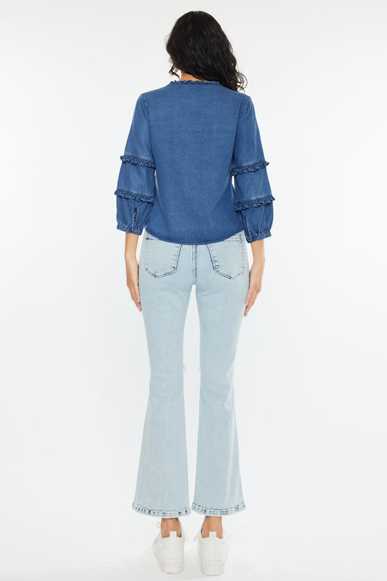 Allie Fitted Long Sleeve Shirt - Official Kancan USA