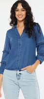 Allie Fitted Long Sleeve Shirt - Official Kancan USA