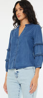 Allie Fitted Long Sleeve Shirt - Official Kancan USA