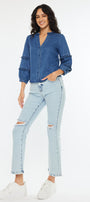 Allie Fitted Long Sleeve Shirt - Official Kancan USA