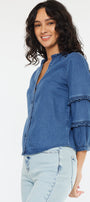 Allie Fitted Long Sleeve Shirt - Official Kancan USA