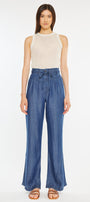 Katy High Rise Paperbag Wide leg Jeans - Official Kancan USA