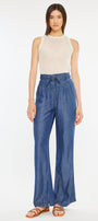 Katy High Rise Paperbag Wide leg Jeans - Official Kancan USA