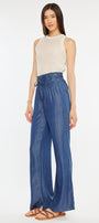 Katy High Rise Paperbag Wide leg Jeans - Official Kancan USA