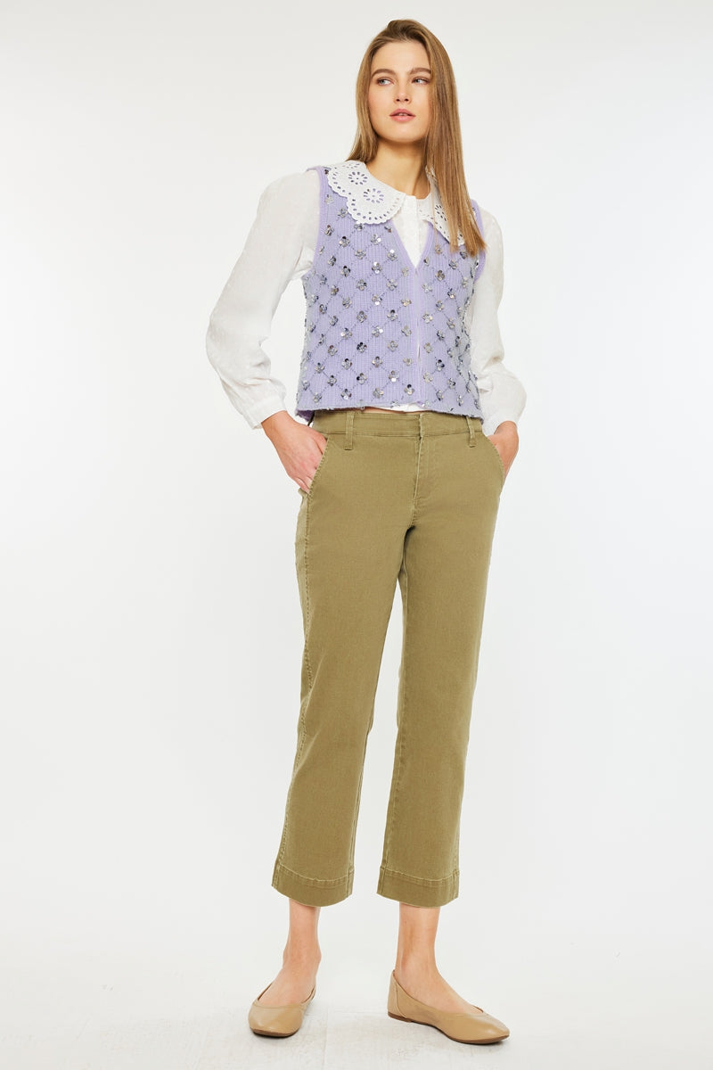 Julia Mid Rise Straight Jeans - Official Kancan USA