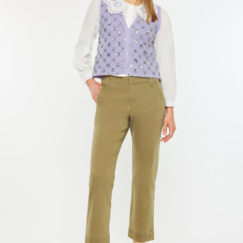Julia Mid Rise Straight Jeans - Official Kancan USA