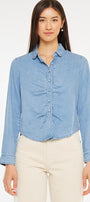 Evie Fitted Long Sleeve Shirt - Official Kancan USA