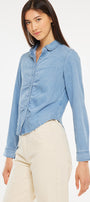 Evie Fitted Long Sleeve Shirt - Official Kancan USA