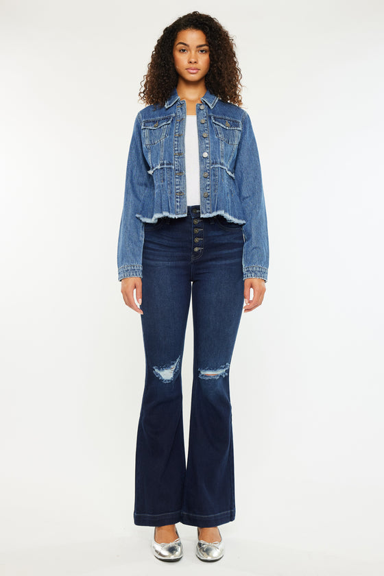 Alaine Pleated Jacket - Official Kancan USA