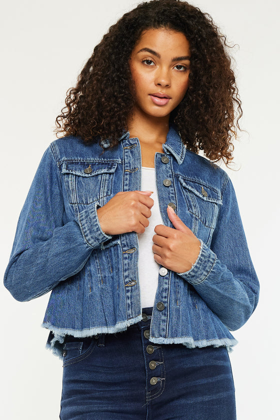 Alaine Pleated Jacket - Official Kancan USA