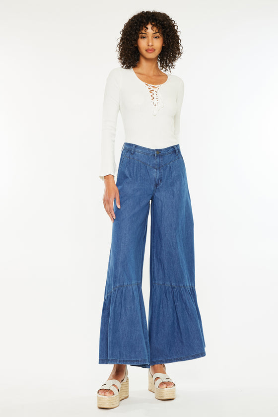 Daria Ultra High Rise Wide Jeans - Official Kancan USA