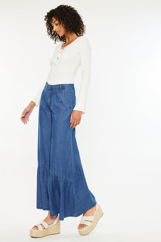 Daria Ultra High Rise Wide Jeans - Official Kancan USA