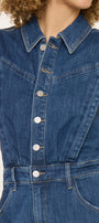 Maite Sleeveless Denim Romper - Official Kancan USA