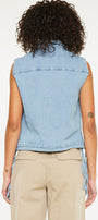 Bianca V-Neck Sleeveless Shirt - Official Kancan USA