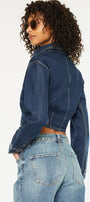 Miriam Cropped Button Up Shirt - Official Kancan USA