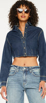 Miriam Cropped Button Up Shirt - Official Kancan USA