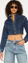 Miriam Cropped Button Up Shirt - Official Kancan USA