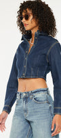 Miriam Cropped Button Up Shirt - Official Kancan USA