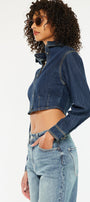 Miriam Cropped Button Up Shirt - Official Kancan USA