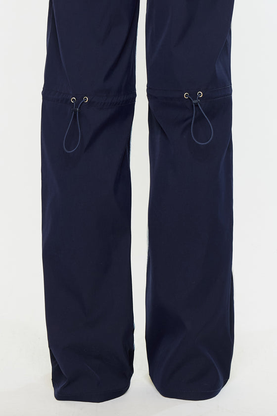 Miranda High Rise Pull On Wide Leg Jeans - Official Kancan USA