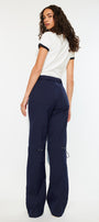 Miranda High Rise Pull On Wide Leg Jeans - Official Kancan USA