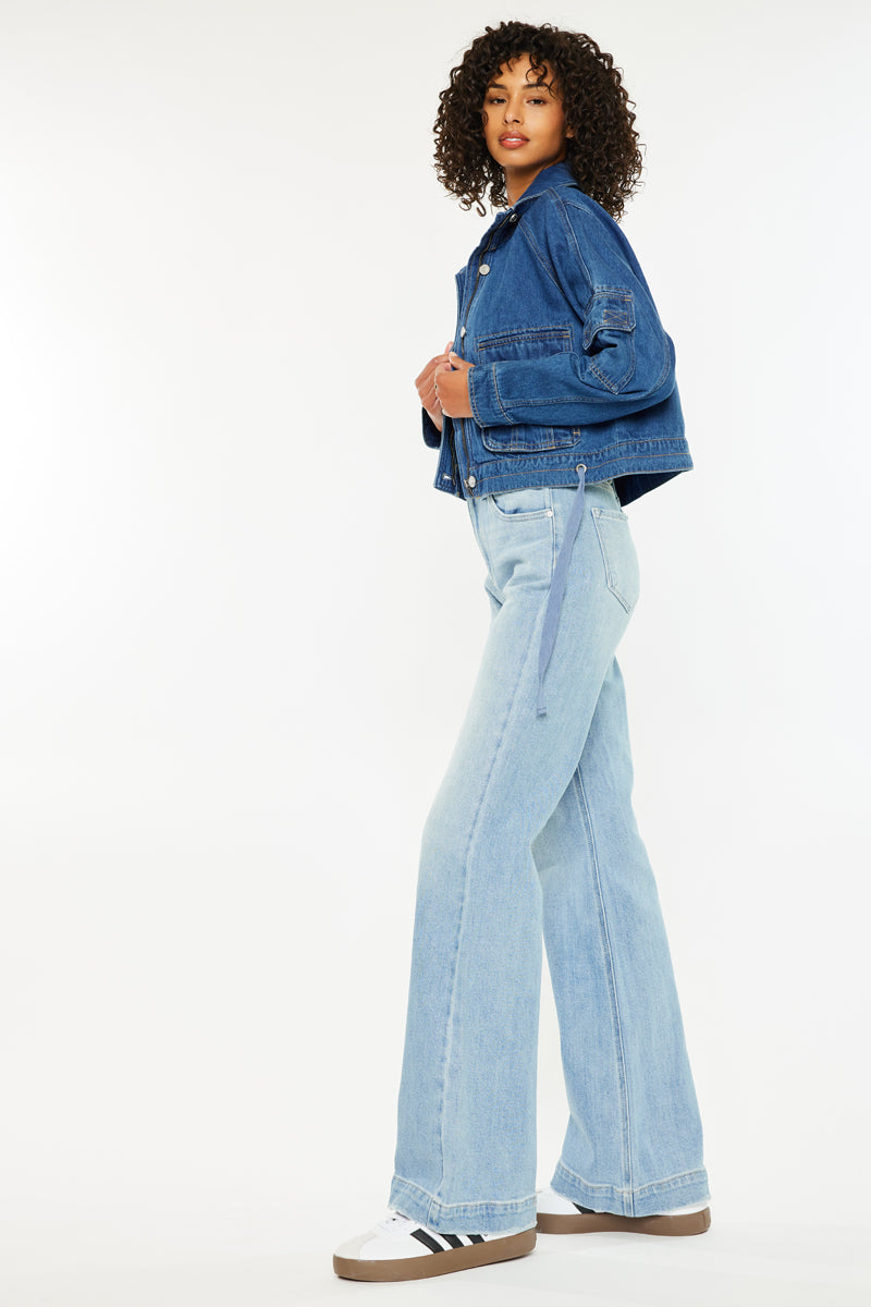 Jailene Denim Windbreaker Jacket - Official Kancan USA