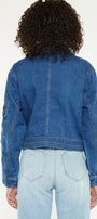 Jailene Denim Windbreaker Jacket - Official Kancan USA