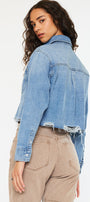 Gemmi Crop Denim Shirts - Official Kancan USA