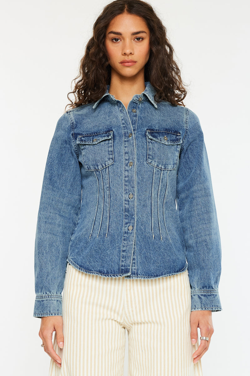 Loreen Western Fitted Shirt - Official Kancan USA