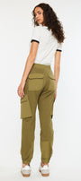 Jacie High Rise Color Block Knit Joggers - Official Kancan USA