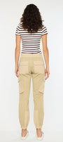 Jacie High Rise Color Block Knit Joggers - Official Kancan USA