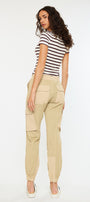 Jacie High Rise Color Block Knit Joggers - Official Kancan USA