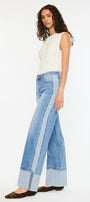 Arlene High Rise Wide Leg Jeans - Official Kancan USA