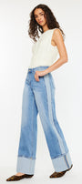 Arlene High Rise Wide Leg Jeans - Official Kancan USA