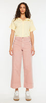 Peony High Rise Crop Wide Leg Jeans - Official Kancan USA
