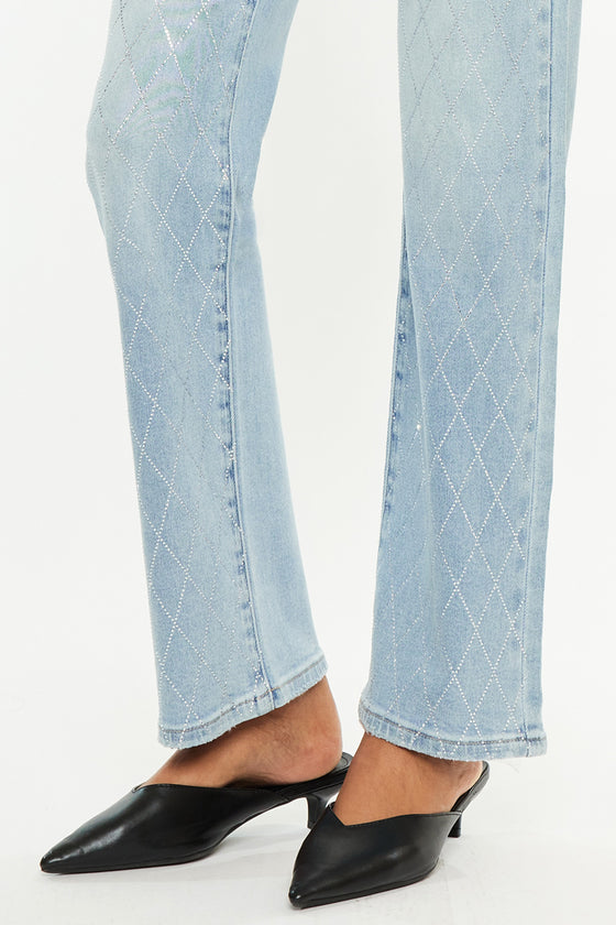 Cheriese High Rise Straight Jeans
