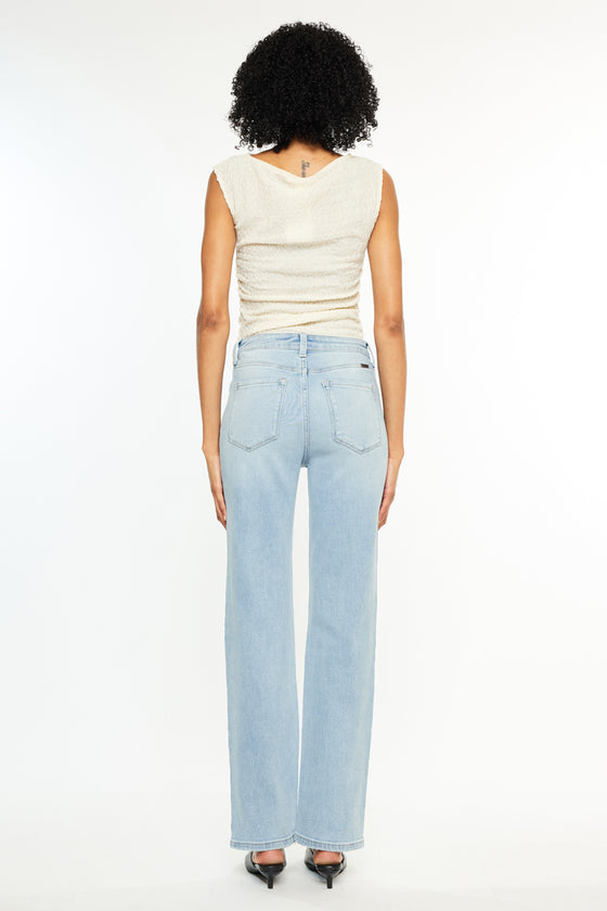 Cheriese High Rise Straight Jeans