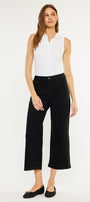 Sterling High Rise Crop Wide Leg Jeans - Official Kancan USA