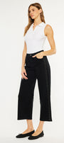 Sterling High Rise Crop Wide Leg Jeans - Official Kancan USA
