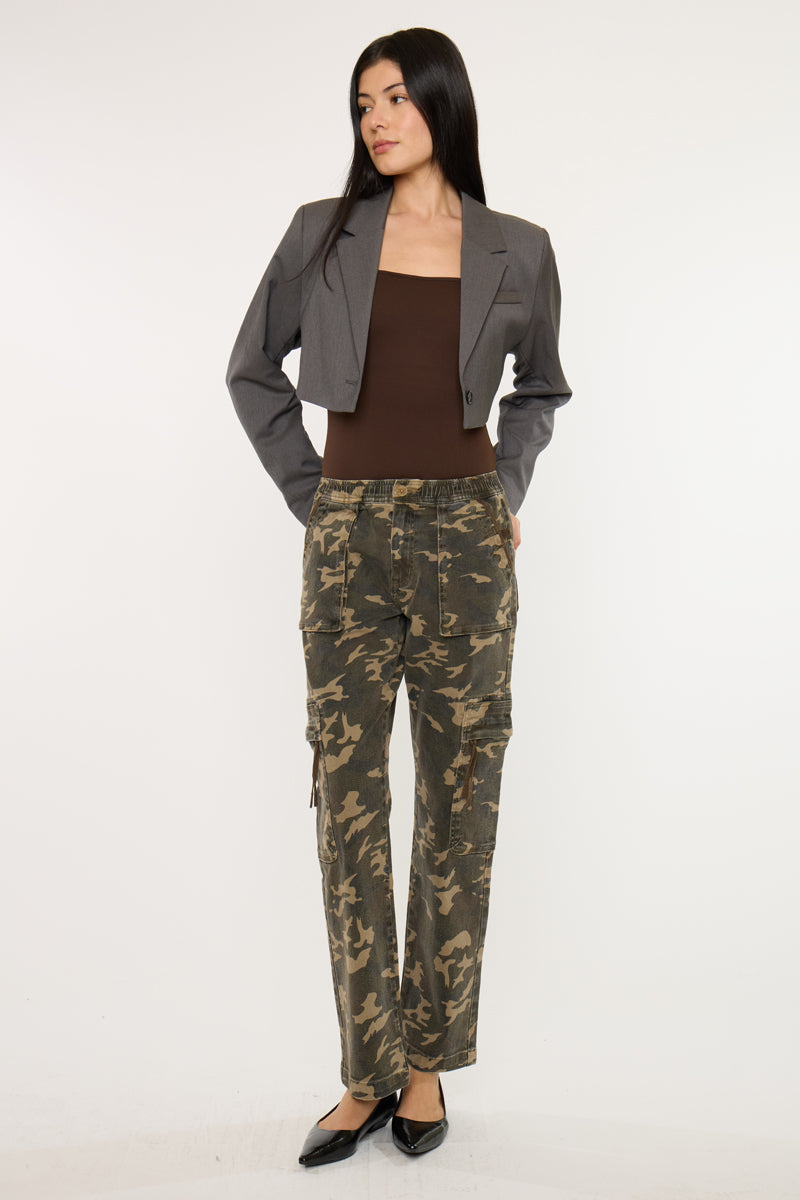 Shuana High Rise Straight Jeans