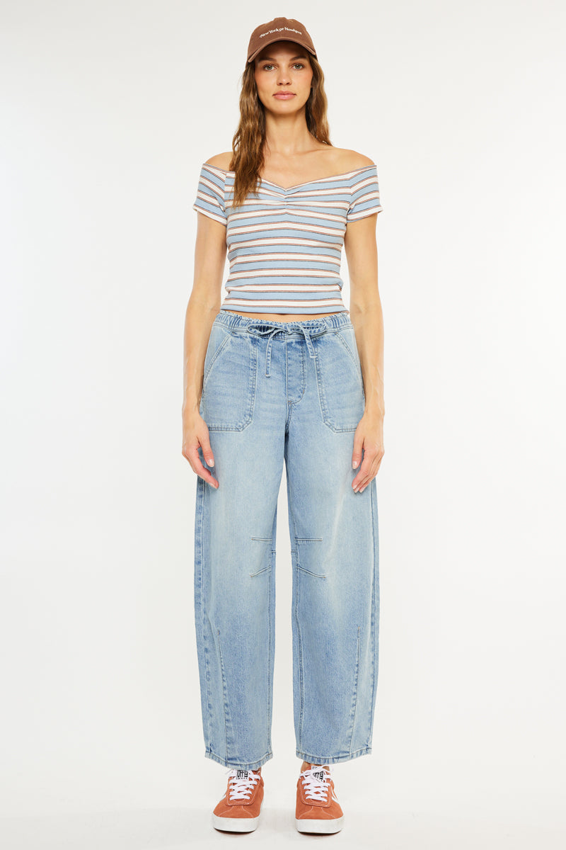 Starlet Ultra High Rise Horseshoe Jeans - Official Kancan USA