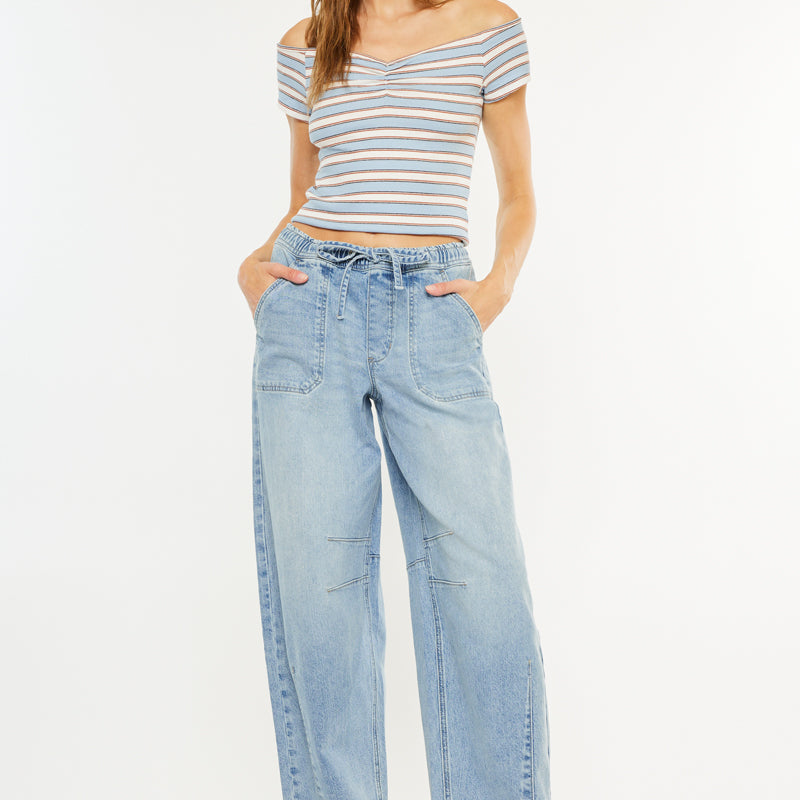 Starlet Ultra High Rise Horseshoe Jeans - Official Kancan USA