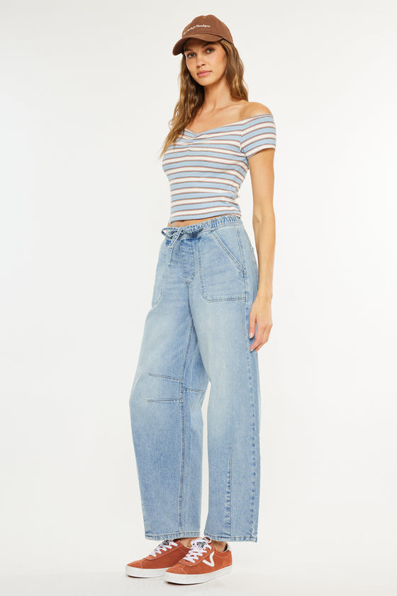 Starlet Ultra High Rise Horseshoe Jeans - Official Kancan USA