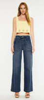 Seville High Rise Wide Flare Jeans - Official Kancan USA